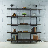 Eugene Modern Industrial Bookcase