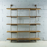 Eugene Modern Industrial Bookcase