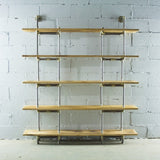 Eugene Modern Industrial Bookcase