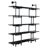 Eugene Modern Industrial Bookcase
