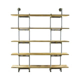 Eugene Modern Industrial Bookcase