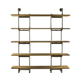 Eugene Modern Industrial Bookcase
