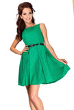 Numoco 6-12 Dress with contrafold - Green