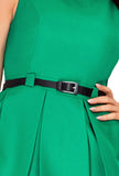 Numoco 6-12 Dress with contrafold - Green