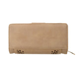 VKP1345-1 Beige  -  Multilayer Purse with Hollow Detail