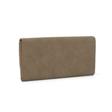 VKP1412 Khaki - Fashion Women Simple Solid Wallet