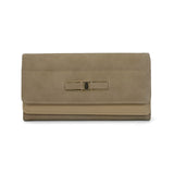VKP1412 Khaki - Fashion Women Simple Solid Wallet