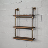 Juneau Industrial Wall Mounted 24" Wide Etagere Rack