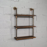 Juneau Industrial Wall Mounted 24" Wide Etagere Rack